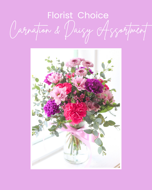 Carnation and Daisy Assortment, Florist Choice
